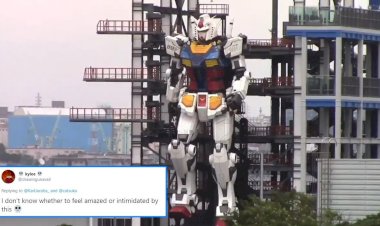 GAINT GUNDAM | “Life Sized Gundam In Yokohama In Testing Mode.”