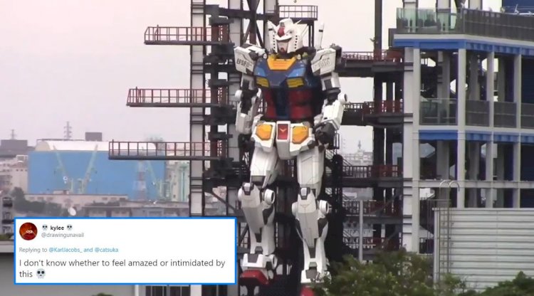 GAINT GUNDAM | “Life Sized Gundam In Yokohama In Testing Mode.”