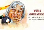 15 October-World Students' Day |Let’s Take A Moment to Recall Dr. Abdul Kalam On His Birthday