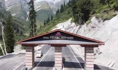 PM Modi Inaugurates World’s Longest Highway Tunnel En Route Manali to Leh!