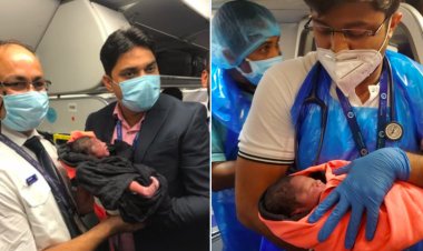 IndiGo Crew Set Up A Hospital In Minutes As A Woman Flying To Bangalore Delivers Baby Mid-Air