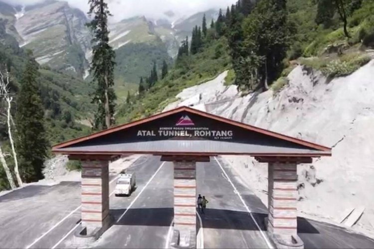 PM Modi Inaugurates World’s Longest Highway Tunnel En Route Manali to Leh!