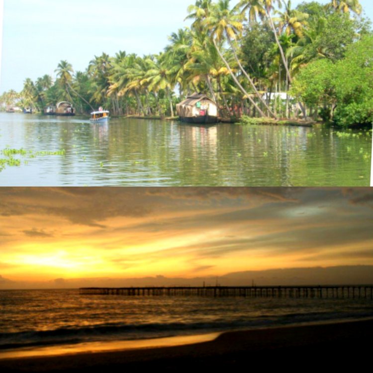 Alappuzha, Kerala and Venice, Italy.