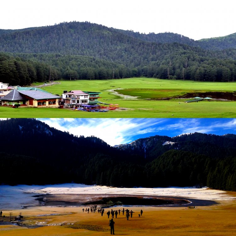 Khajjiar, Himachal Pradesh and Switzerland.