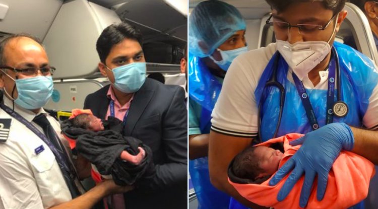 IndiGo Crew Set Up A Hospital In Minutes As A Woman Flying To Bangalore Delivers Baby Mid-Air