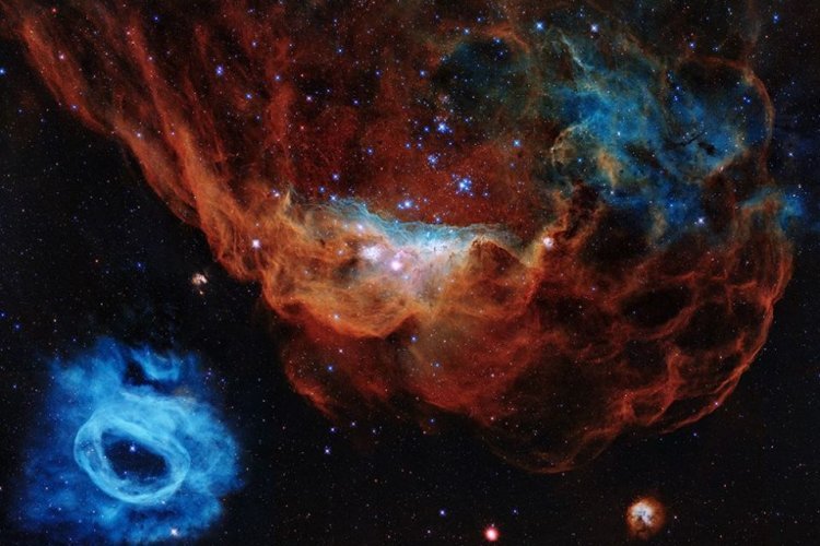 Hubble's Cosmic Reef