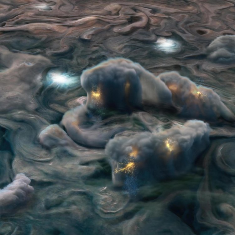 Electric Storms of Jupiter