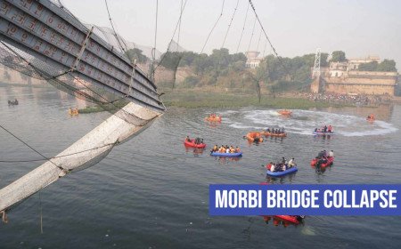 Oreva group manager refers to the collapse of the Morbi Bridge as an "Act of God" in court, In accordance with an advocate.