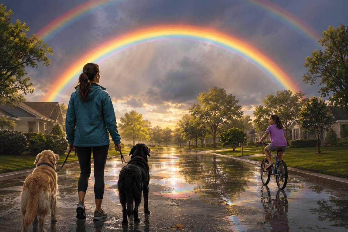 A Sign Or Just A Rainbow?