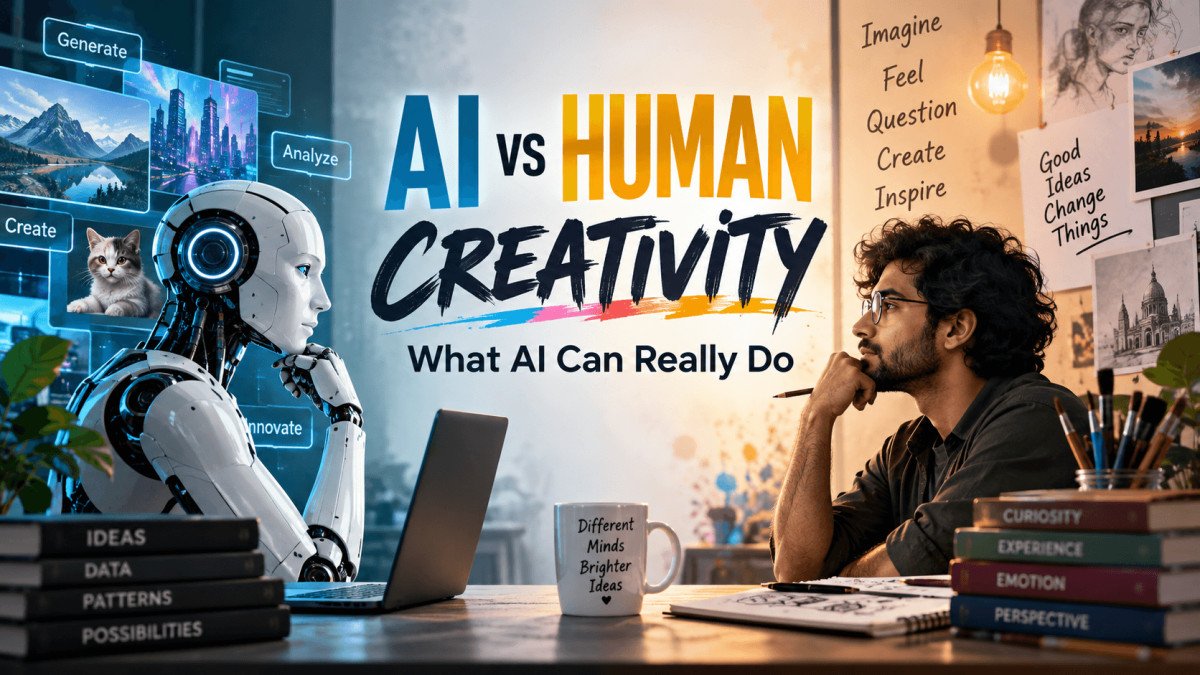 AI vs Human Creativity: What AI Can Really Do