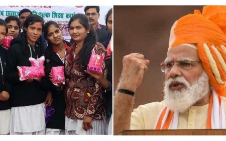 First Time In History, PM Of India Addresses About Sanitary Napkins