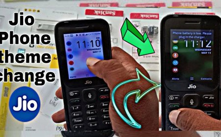How to change Homescreen In Jio Phone Without OmniSD ? Theme Change In Jio Phone