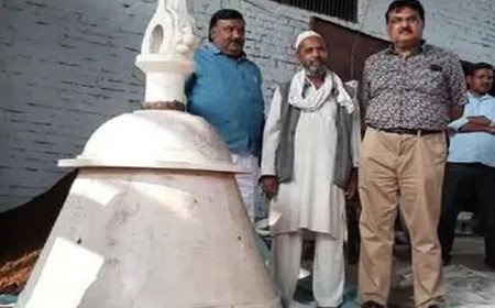 2100 Kg bell for Ram Mandir Crafted By A Muslim Craftsman, IQBAL, In Jalesar In ETAH District