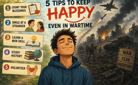 5 Tips To Keep Happy ... Even In Wartime