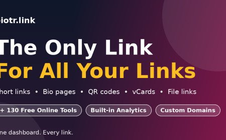 One Link for Everything: How Biotr.link Combines Link Management with 130+ Free Online Tools